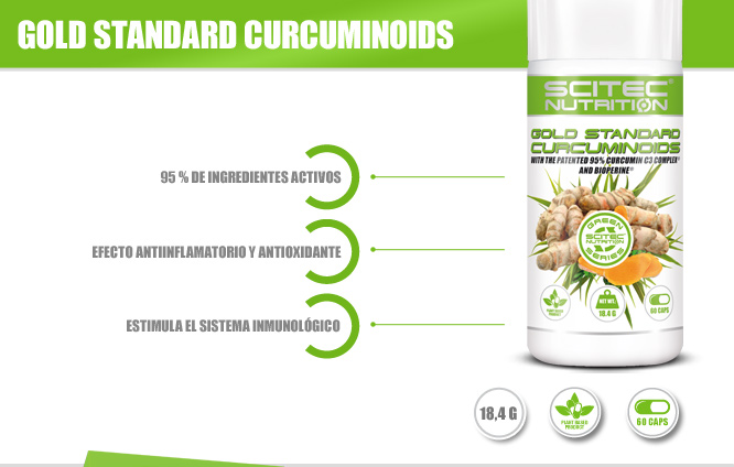 SCITEC NUTRITION GOLD STANDAR CURCUMINOIDS 60 CAPS