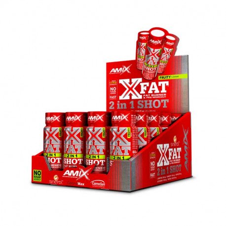 AMIX X-FAT 2 IN 1 SHOT 20X60 ML FRUITY