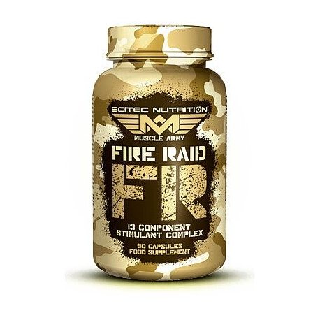 SCITEC MUSCLE ARMY FIRE RAID 90 CAPS SCITEC MUSCLE ARMY FIRE RAID 90 CAPS