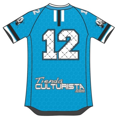 TIENDACULTURISTA CAMISETA NFL AZUL Y BLANCO 12 TIENDACULTURISTA