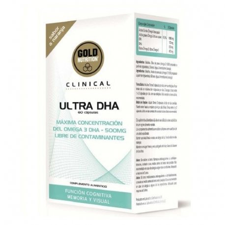 GOLDNUTRITION ULTRA DHA 60 CAPS. GOLDNUTRITION ULTRA DHA 60 CAPS.