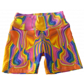 LIFE PRO SPORTSWEAR SHORTS ORANGE & BLUE FANTASY LIFE PRO SPORTSWEAR SHORTS ORANGE & BLUE FANTASY