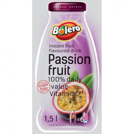 BEBIDA BOLERO SABOR FRUTA DE LA PASION (STEVIA) BEBIDA BOLERO SABOR FRUTA DE LA PASION (STEVIA)