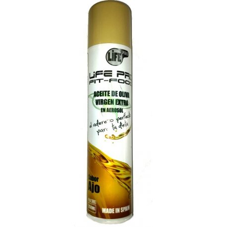 LIFE PRO FIT FOOD ACEITE SPRAY SABOR AJO 250 ML.