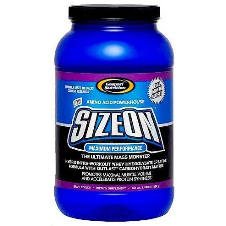 GASPARI NUTRITION SIZEON MAXIMUM PERFORMANCE 1584 G GASPARI NUTRITION SIZEON MAXIMUM PERFORMANCE 1584 G