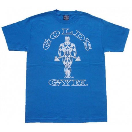 CAMISETA GOLD'S GYM MANGA CORTA AZUL CAMISETA GOLD'S GYM MANGA CORTA AZUL