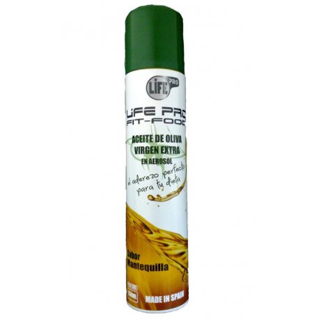 LIFE PRO FIT FOOD ACEITE SPRAY SABOR MANTEQUILLA 250 ML.