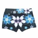 LIFE PRO SPORTSWEAR SHORTS FLOWERS BLACK