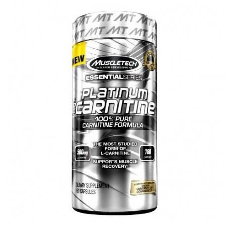 MUSCLETECH PLATINUM L-CARNITINA 180 CAPS. MUSCLETECH PLATINUM L-CARNITINA 180 CAPS.