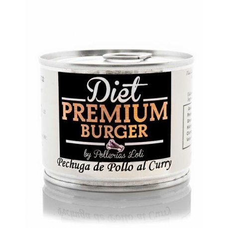 DIET PREMIUM BURGER LATA POLLO AL CURRY 