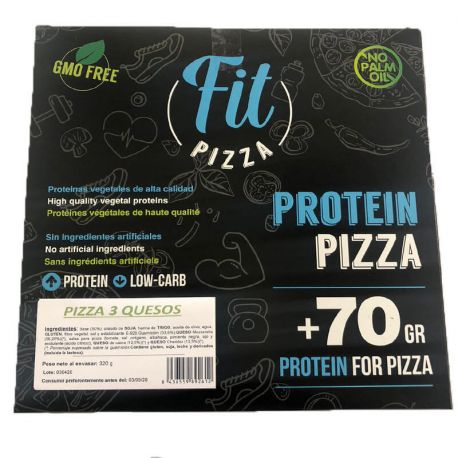 FITNESS BURGER PIZZA PROTEICA FITPIZZA PACK 10