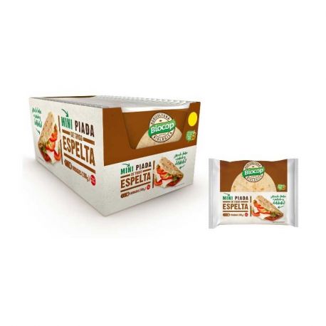 BIOCOP PIADINAS MINI DE TRIGO ESPELTA BIOCOP 4x100G