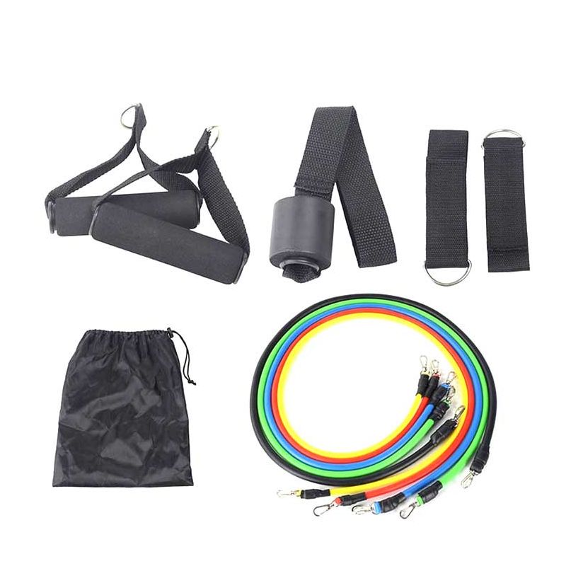 Set de gomas elásticas Bodylastics, 6 niveles de fuerza