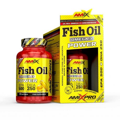 AMIX FISH OIL OMEGA 3 POWER 60 CAPS
