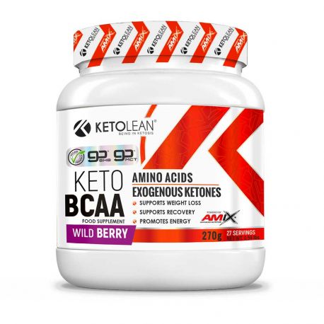 AMIX KETOLEAN® 8001 KETO GOBHB®+BCAA 270G SABORES