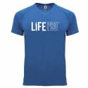 LIFE PRO CAMISETA TÉCNICA TRANSPIRABLE I CAN AND I WILL AZUL