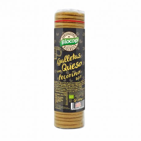 BIOCOP GALLETAS QUESO PECORINO 250G