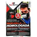 NUTRIMARKET MASCARILLA NEGRA TALLA L/M NUTRIMARKET MASCARILLA NEGRA TALLA L/M