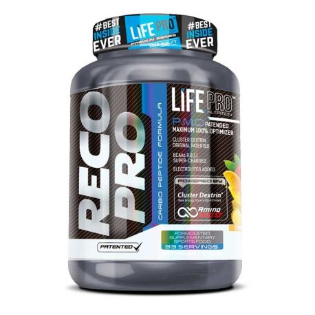 LIFE PRO RECOPRO CLUSTER DEXTRIN CON BCAA'S Y ELECTROLITOS 1KG