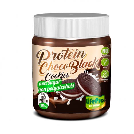 LIFE PRO HEALTHY PROTEIN CREAM CHOCO BLACK COOKIES 250G