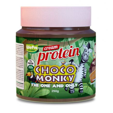 LIFE PRO FIT FOOD PROTEIN CREAM CHOCO MONKY 250G