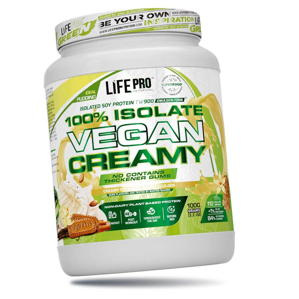 Comprar Proteína Vegetal  Life Pro Isolate Vegan Creamy 1KG