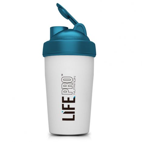 LIFE PRO SHAKER 700 ML AZUL TRANSPARENTE