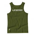 LIFE PRO TECHNICAL TANK TOP GREEN ARMY