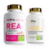 LIFE PRO REA 120 VEGANCAPS + CALCIUM + VITAMIN D 120 VEGANCAPS
