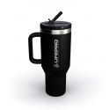 LIFE PRO TRAVEL MUG BLACK 1.2L