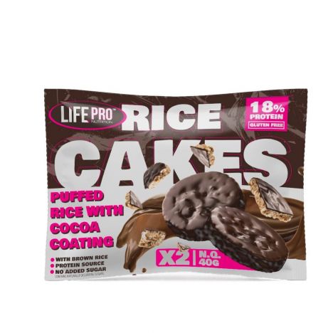 LIFE PRO FIT FOOD RICE CAKES 18% PROTEIN 40G