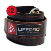 LIFE PRO 2X LEATHER ANKLE BRACELET DOUBLE GRIP