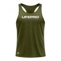 LIFE PRO TECHNICAL TANK TOP GREEN ARMY