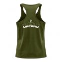 LIFE PRO TECHNICAL TANK TOP GREEN ARMY