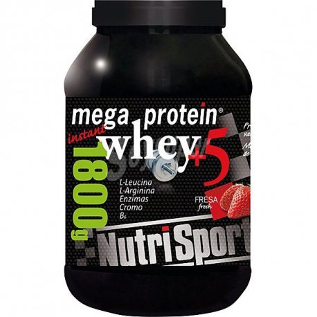 NUTRISPORT MEGA PROTEIN WHEY +5 1800G NUTRISPORT MEGA PROTEIN WHEY +5 1800G