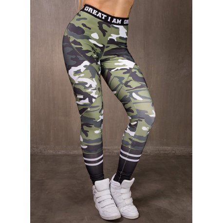 mallas camuflaje mujer