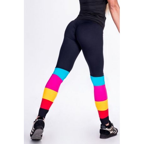 NEBBIA LEGGINGS RAINBOW 278