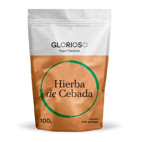 GLORIOSO SUPER NUTRIENTS HIERBA DE CEBADA 100 GR GLORIOSO SUPER NUTRIENTS HIERBA DE CEBADA 100 GR