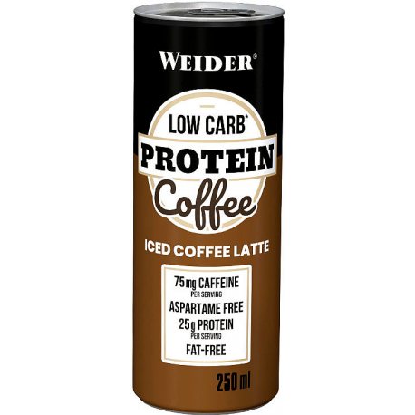 WEIDER PROTEIN COFFEE LOW CARB 250ml