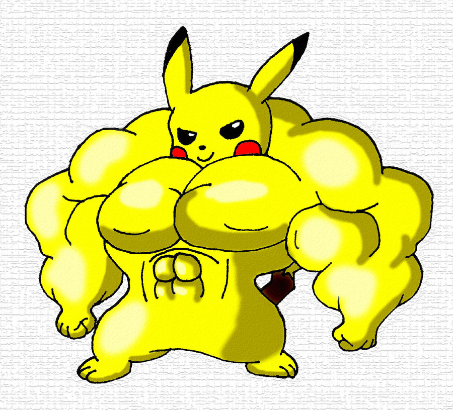 Pokemon Go Muscle Pikachu