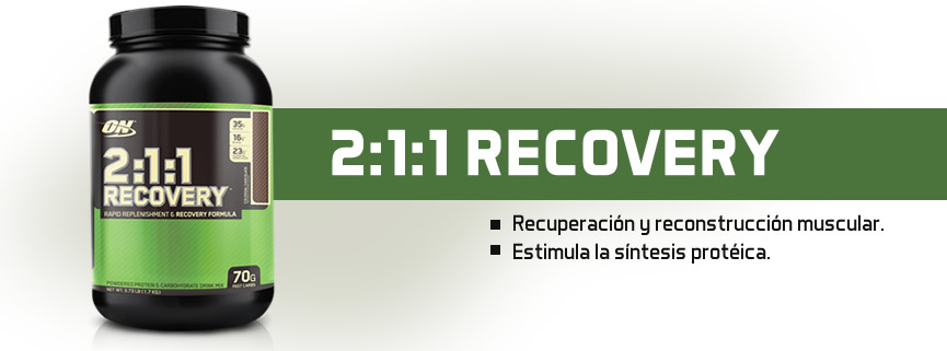 OPTIMUM NUTRITION 2:1:1 RECOVERY 1.7 KG
