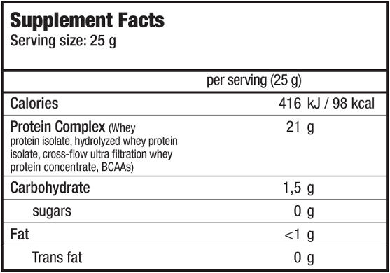 biotech usa iso whey zero etiqueta