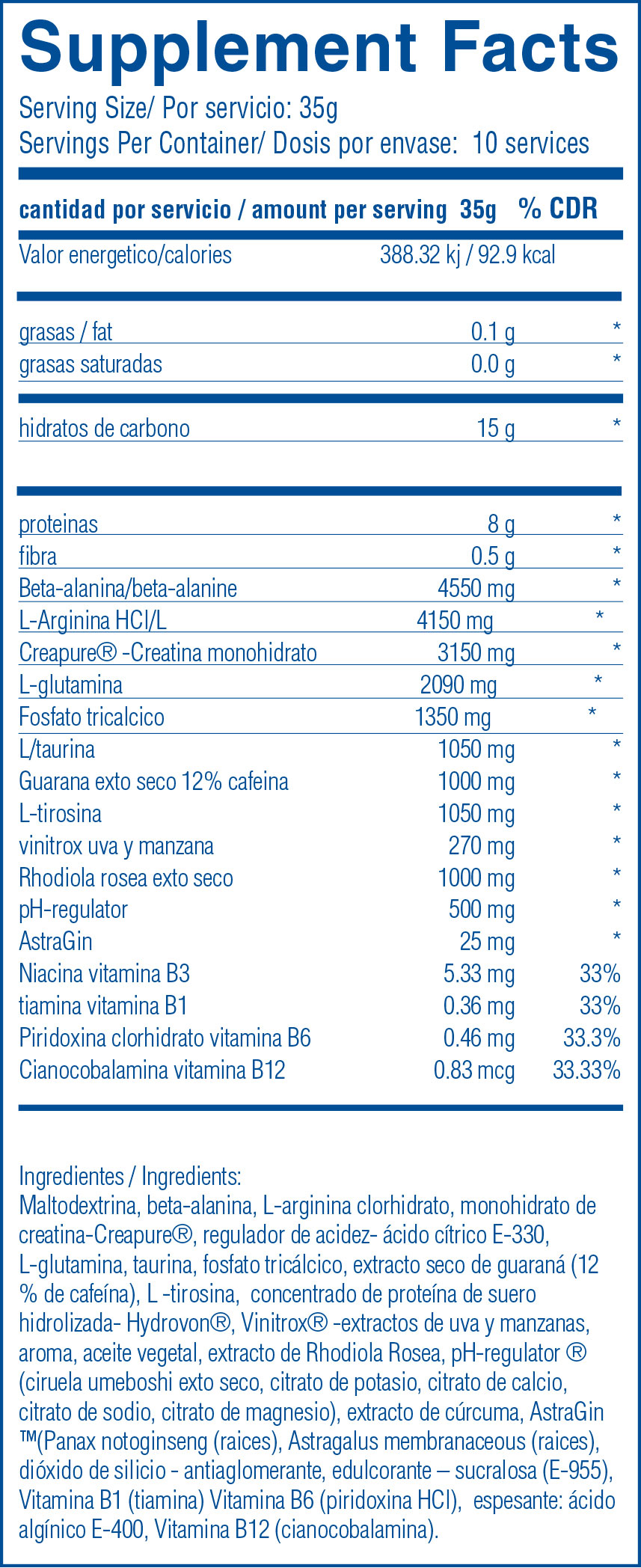 BIG PHOENIX 400G ETIQUETA TIENDACULTURISTA