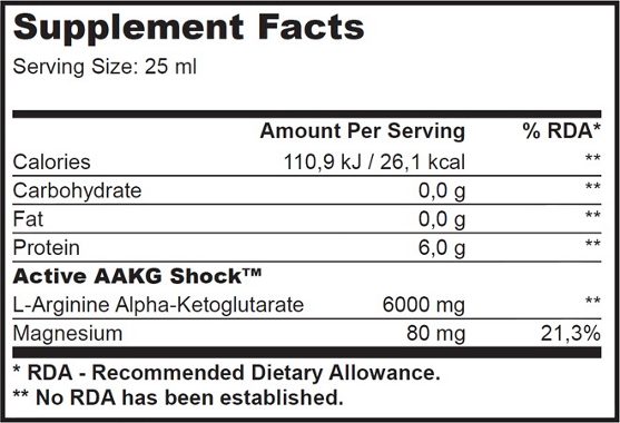 biotech aakg 500 ml biotech aakg 500 ml