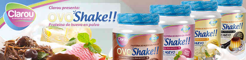 CLAROU OVO SHAKE 500 TIENDACULTURISTA CABECERA