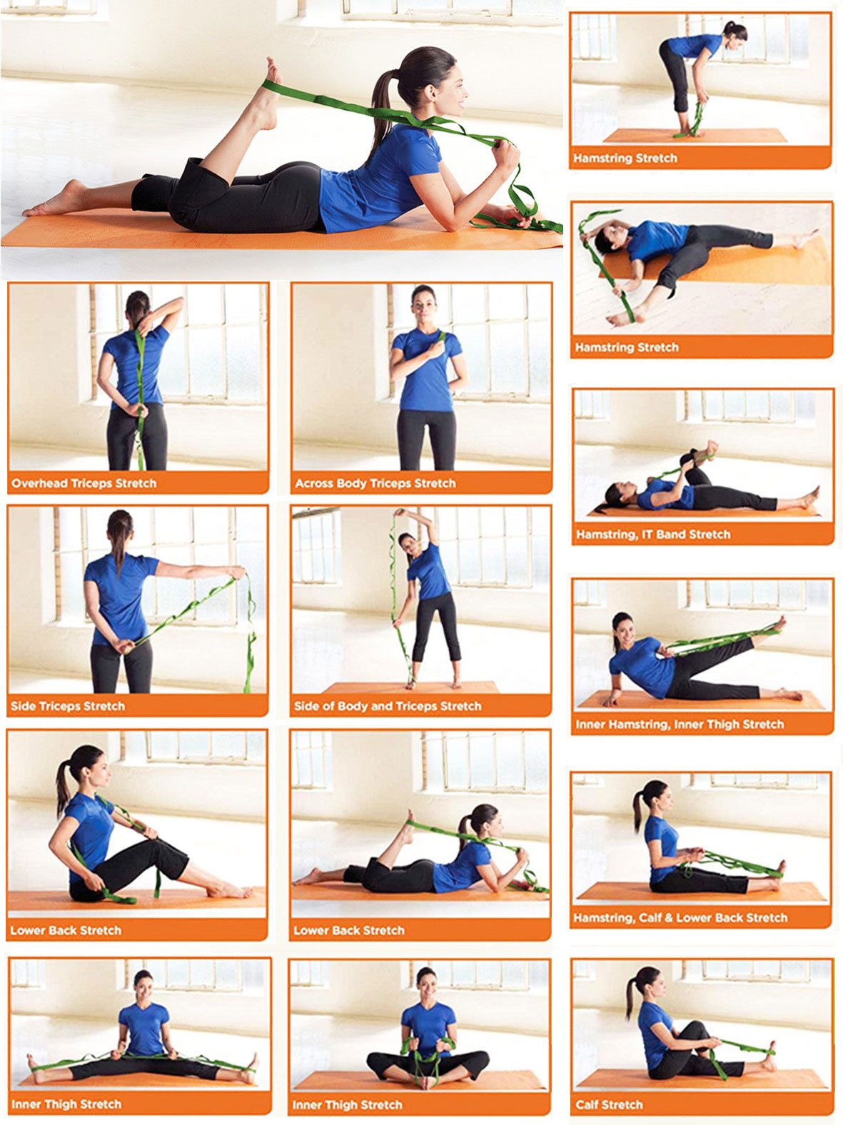 Instrucciones cinturon yoga