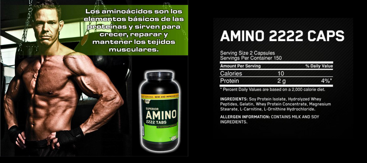 ON SUPERIOR AMINO 2222 320Caps.