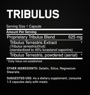  OPTIMUM NUTRITION TRIBULUS 100 CAPS.