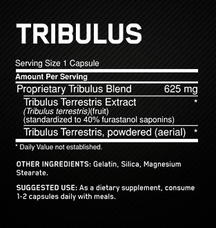 OPTIMUM NUTRITION TRIBULUS 100 CAPS.
