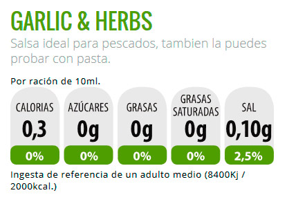 salsa servivita garlic tiendaculturista